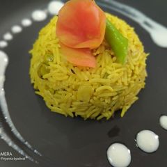 A picture of One pot vegetable rice.