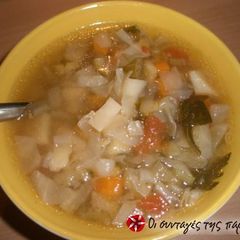 Soup with vegetables A picture of Soup with vegetables.