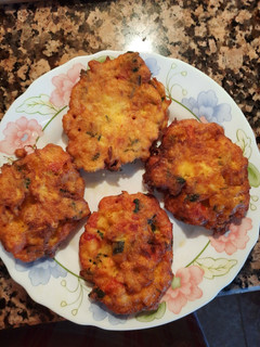 Una foto de Tortillas de bacalao