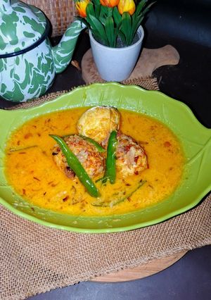 Foto resep Telur Bumbu Petis Cabe Ijo