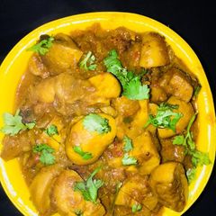 A picture of Mushroom-Do-Pyaza.