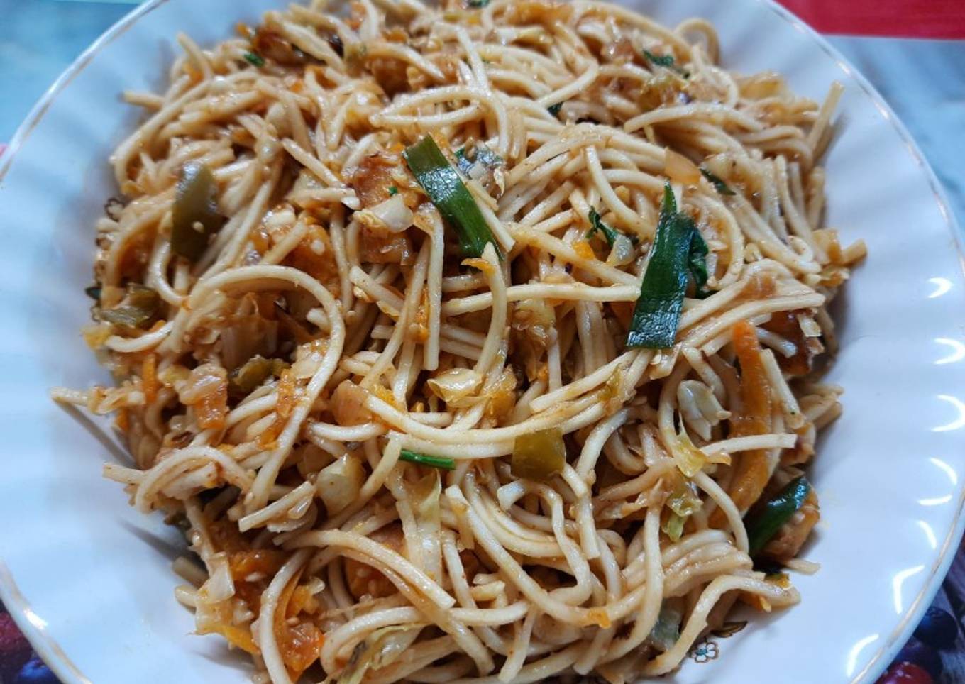 Spicy Thai veg Noodles