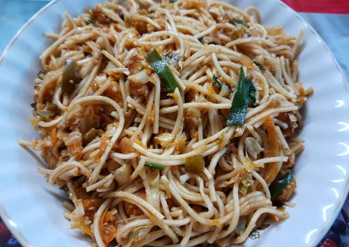 Spicy Thai veg Noodles