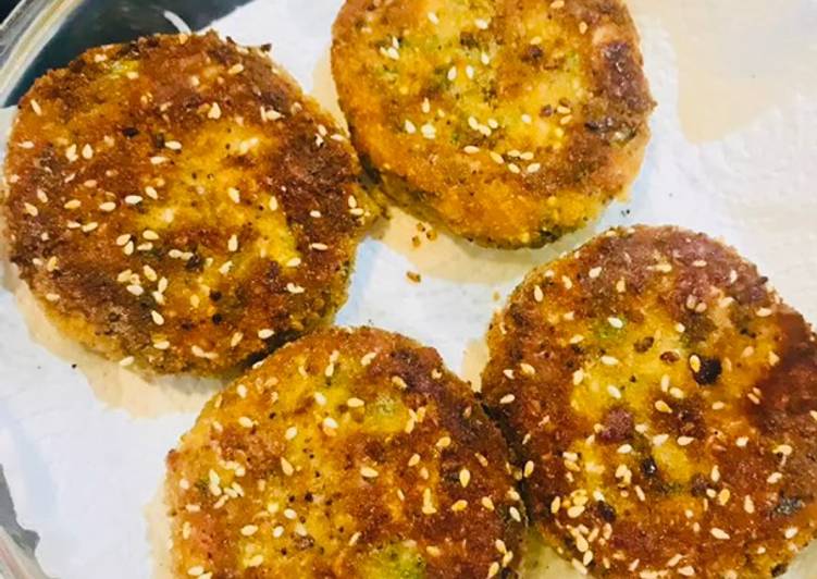 Chicken and potato cutlets ?🥔