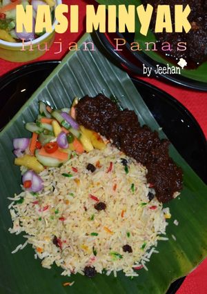 Foto resep NASI MINYAK Hujan Panas