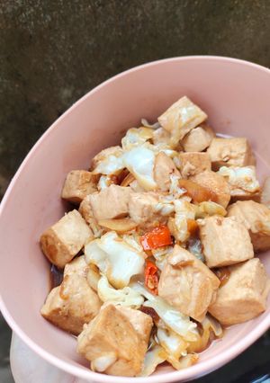 Foto resep Tumis Tahu Kol