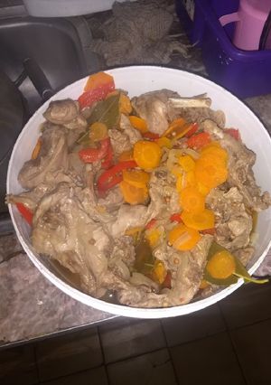 Una foto de Escabeche de nutria