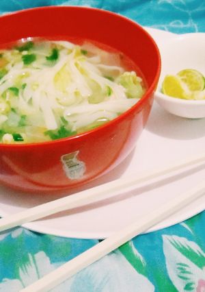Foto resep Kwetiau Rebus Rempah ala Vietnam