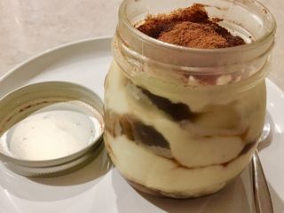 Tiramisu (ทีรามิสุ) in marson jar for Xmas or NYE Party