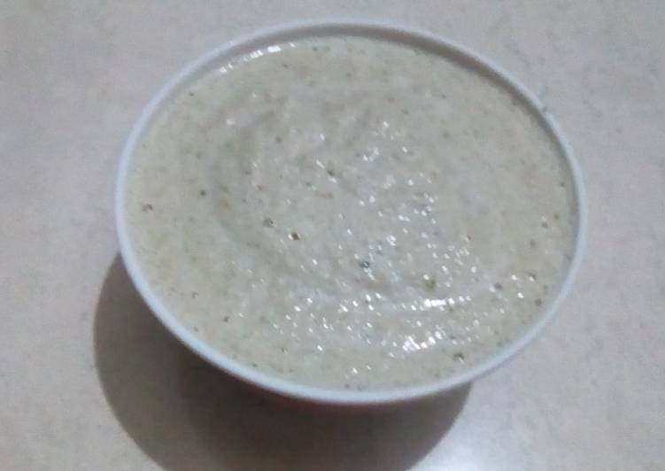 Onion coconut chutney