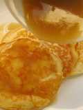 Coconut Pancakes with Coconut Maple Syrup (Small Batch)