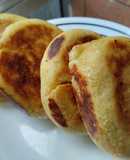 Arepas🫓 rellenas de queso🧀 fresco ó cuajada🧈🥛🫓
