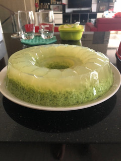 Foto resep Pudding Lumut Pandan