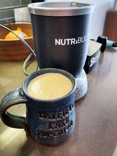 A picture of My Bulletproof Coffee.