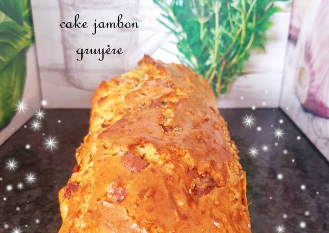 Cake jambon gruyère 😋#monlivredecuisine