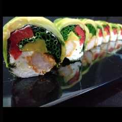 Una foto de Sushi sin arroz