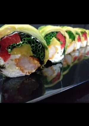 Una foto de Sushi sin arroz