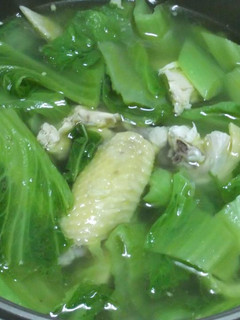 傳統的客家風味~芥菜雞湯 的食譜成品照片