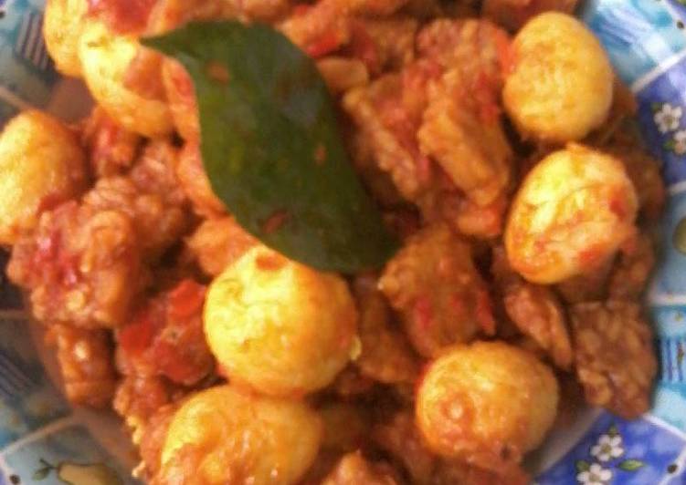  Resep  Balado  tempe  telur  puyuh oleh Wie winartie Cookpad