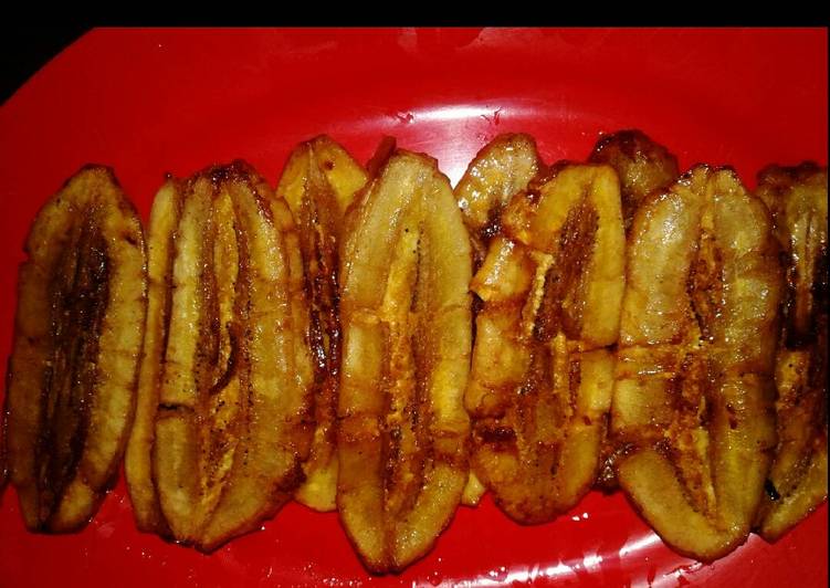 Pisang goreng kriuk karamel