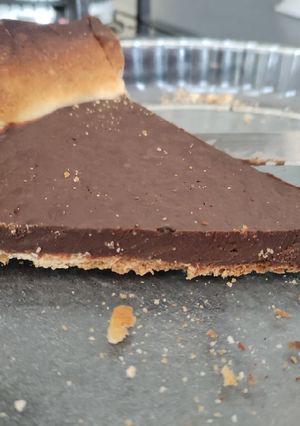 Une photo de Tarte au chocolat toute simple