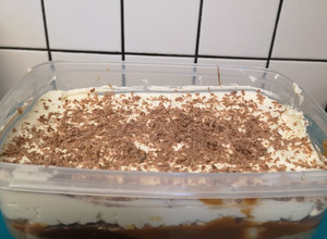 A picture of Storme's Bannofee Pie.