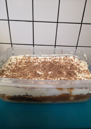A picture of Storme's Bannofee Pie.
