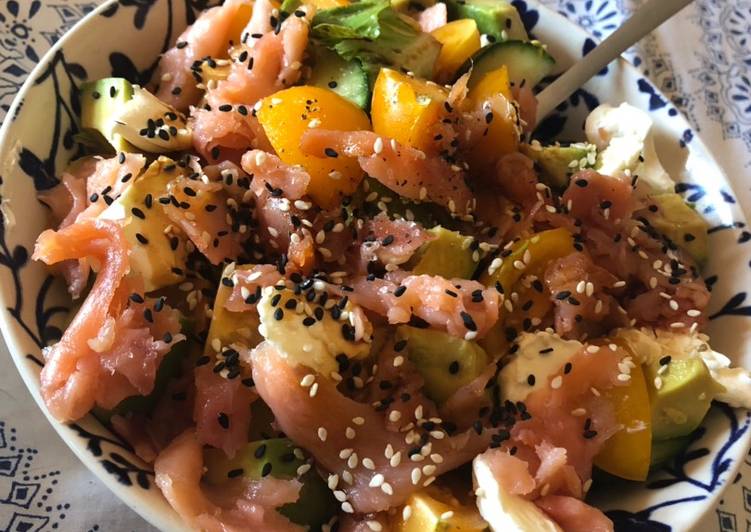 Simple Way to Make Super Quick Homemade Sushi Salad