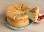 A picture of citrus chiffon cake