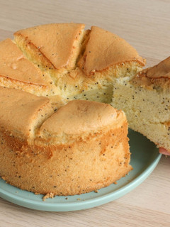 A picture of Lemon Chiffon Cake.