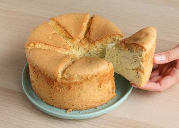 Easiest Way to Make Perfect Lemon Chiffon Cake