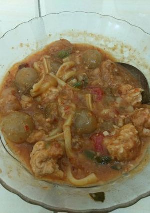 Foto resep Seblak baper instan malang