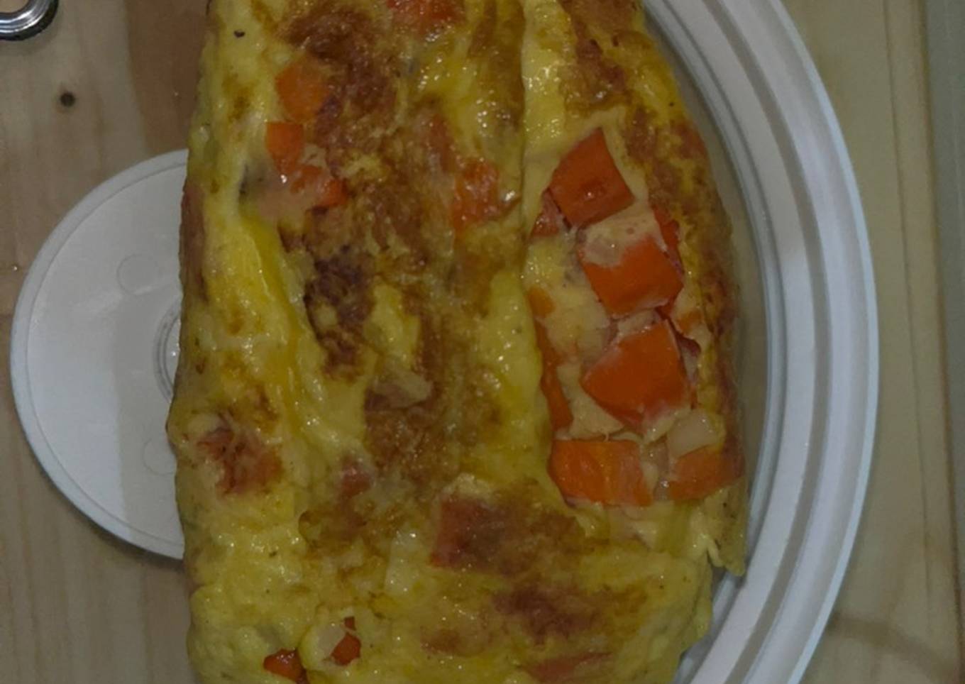 Egg roll wortel 🍳🥕