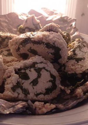 Foto resep Rolade daun singkong dan tahu