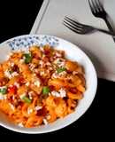 Jain Paneer Pasta