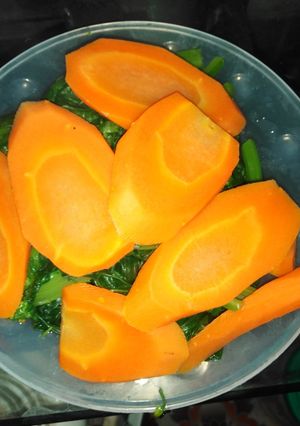 Hình của món Cà rốt luộc.