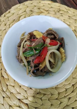 Foto resep Tumis daging baby corn