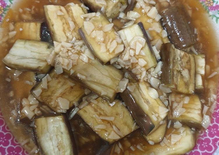 Terong Siram Saori Bawang Putih