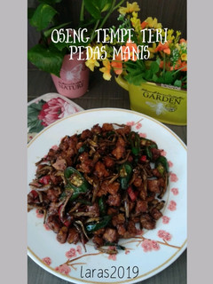 Foto resep Oseng Tempe Teri Pedas Manis