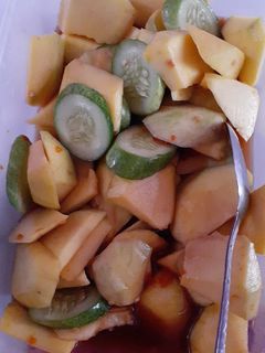 Foto resep Manisan rujak gula merah mangga muda