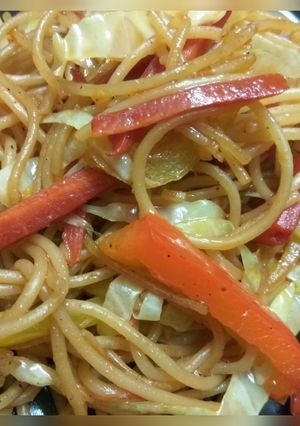 A picture of Veg Hakka Noodles.