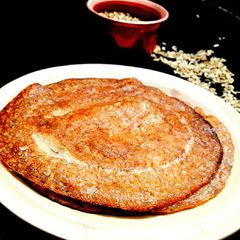 A picture of Wheatflour Pancakes or Meetha pooda.