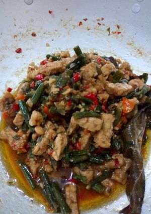 Foto resep Tumis Kacang Panjang Tempe