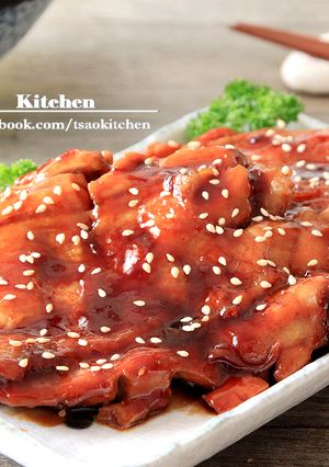 香蒜蜜汁雞腿排 的食譜成品照片