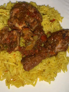 A picture of Curry rice.