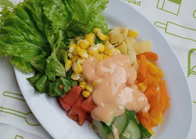 Resep Salad Sayuran Oleh Sulis Ummusalma Cookpad