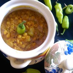 A picture of Lauki Chana Daal.