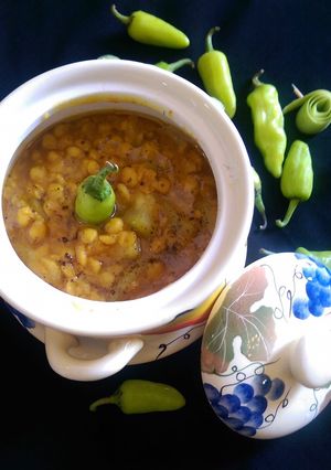 A picture of Lauki Chana Daal.