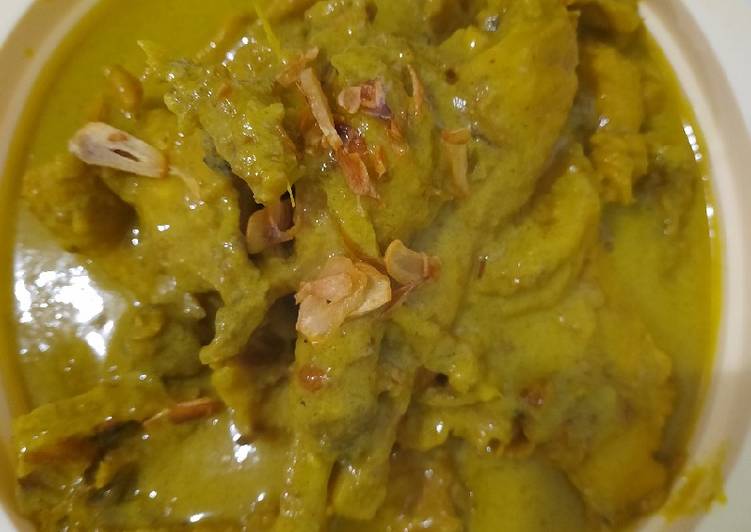 Resep Opor Ayam Kampung (Kuning), Lezat