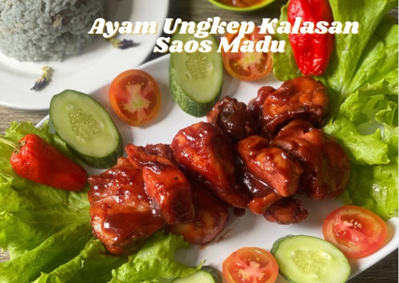 Ayam Ungkep Kalasan Saos Madu